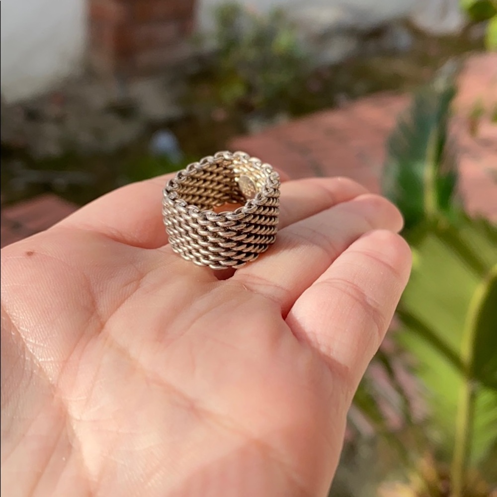 Mesh Tiffany ring